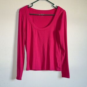Old Navy Pink Long Sleeve Top Large